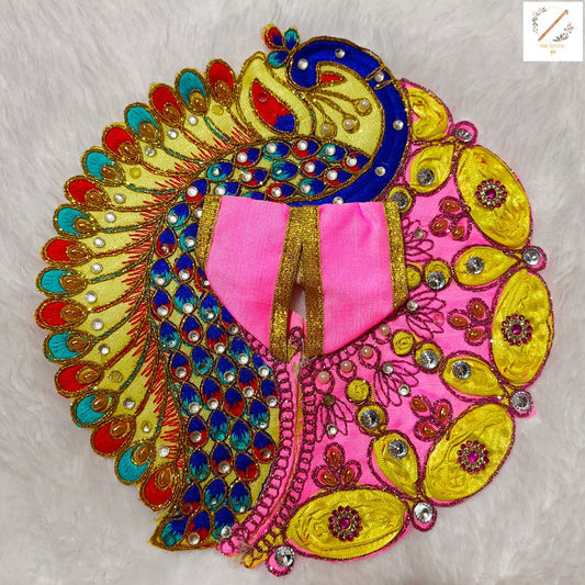 Laddu Gopal Pecock Design Poshak