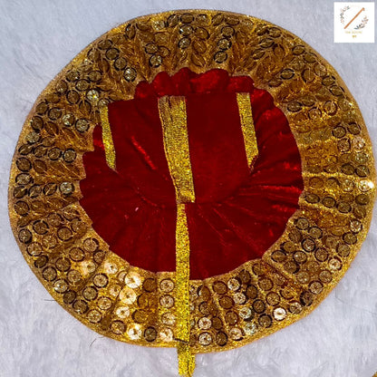 Velvet with Gota border Design daily Poshak